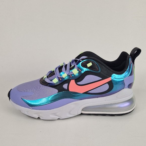 Nike Shoes - Nike Air Max 270 React Purple Gry Running Women Sneakers Shoes